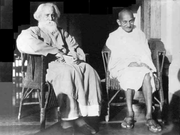 Tagore i Gandi